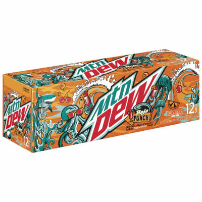 Mountain Dew - Baja Punch 355ml 12 Dosen