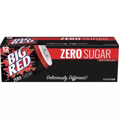 Big Red - Zero 355ml 12 Dosen