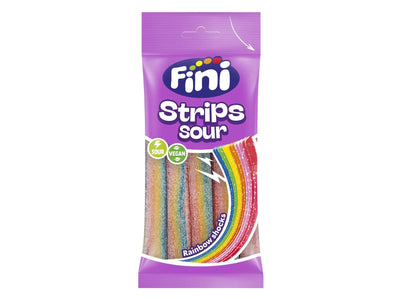 Fini - Lanières acidulées 75 grammes 12 sachets (Halal)