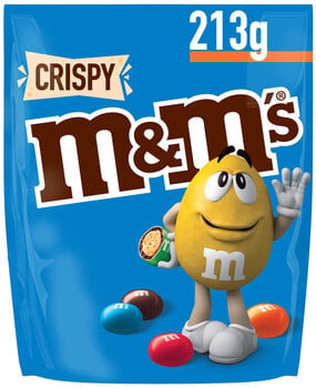 M&M's - Crispy 213 Gram 10 Stück