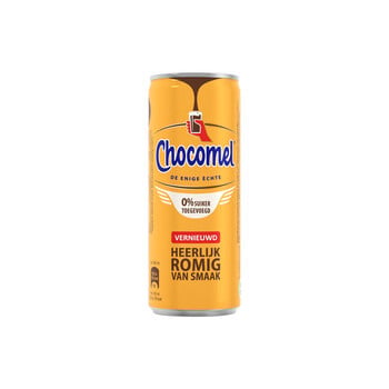 Chocomel - 0% Suiker 250ml 24 Canettes