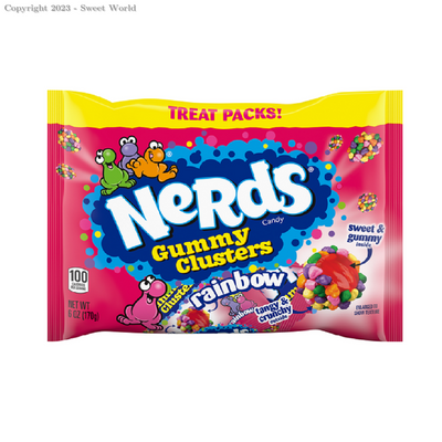 Nerds - Gummibärchen-Cluster 170 Gramm