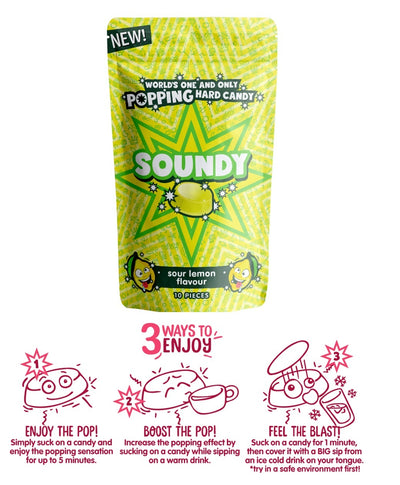 Soundy Sour Lemon 3 Gramm (Der Hype des Jahres 2023)
