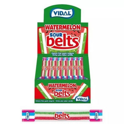 Vidal - Sour Watermelon Belts 9 Gram 150 Pièces