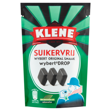 Klene - Wybert Lakritz110 Gram (suikervrij)
