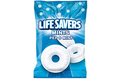 Bonbons Lifesavers - Pep O Mint 177 grammes