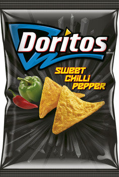 Doritos Sweet Chili Pepper Chips, 44 Gramm, 20 Beutel