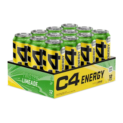 C4 - Energy Drink Zero Sugar Twisted Limeade 330ml 12 Dosen
