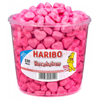 Haribo - Silo Roze Schuimharten 330 Pièces