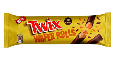 Twix - Gaufrettes en rouleaux 22,5 grammes