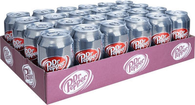 Dr Pepper - Zero 330ml 24 Dosen
