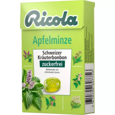 Ricola - Bonbons aux pommes 50 grammes (sans sucre)