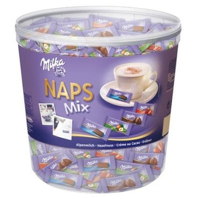 Milka - Naps Mix 1 Kilo +/- 207 Stück