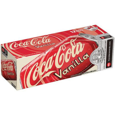Coca Cola Vanilla 355ml 12 Dosen