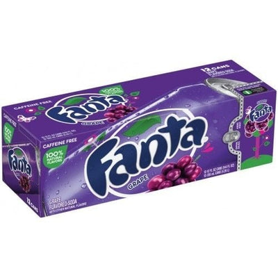 Fanta - Grape 355ml 12 Dosen