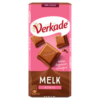 Verkade - Melk Romig 111 Gram 12 Stück