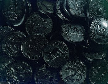 Réglisse Medailles Zoet 250 Gram