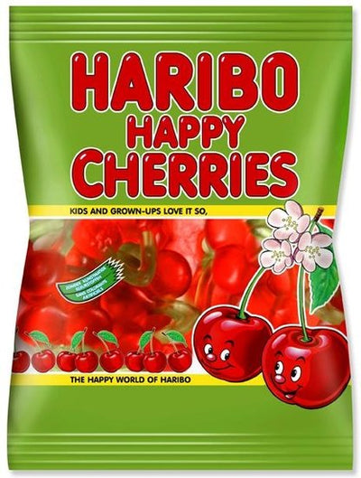 Haribo Kersen 75 Gram 30 Stück