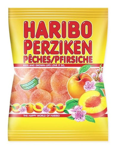 Haribo Perziken 75 Gram 30 Stück