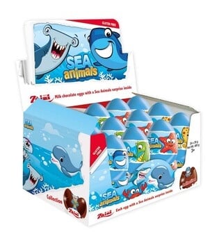 Zaini - Verrassingseieren Sea Animals 24 Pièces