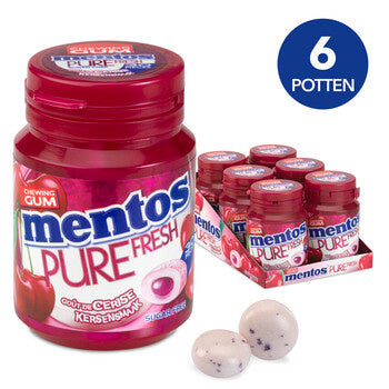 Mentos - Pure Fresh Cherry 6 Pièces