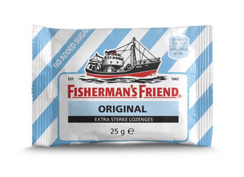 Fisherman's Friend - Original Suikervrij 25 Gram 24 Stück
