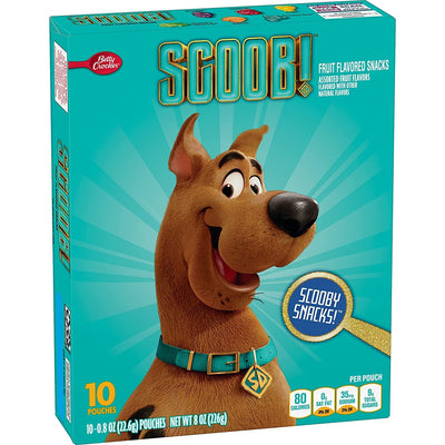 Betty Crocker - Scooby-Doo ! Bonbons aux fruits 226 grammes