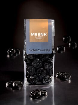 Meenk - Dubbelzoute Lakritz 180 Gram 7 Stück