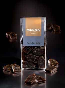 Meenk - Geveltjes Lakritz 180 Gram 7 Stück