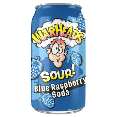 Warhead's Sour! Blaue Himbeerlimonade 355 ml