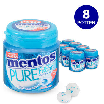 Mentos - Pure Freshmint Gum 8 Pièces