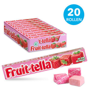Fruit-Tella - Aardbei 20 Stück*