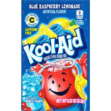 Kool-Aid - Blaue Himbeer-Limonade 5,2 Gramm