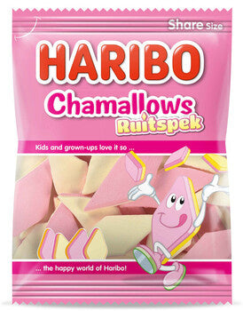 Haribo - Chamallows Ruitspek 260 Gram 12 Stück