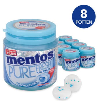 Mentos - Pure Fresh Sweetmint Gum 8 Pièces
