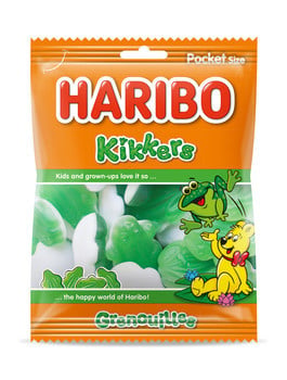 Haribo - Kikkers 75 Gram 28 Stück