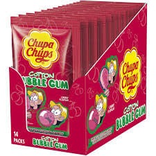 Chupa Chups - Cotton Gum Cherry 14 Pièces