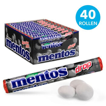 Mentos - Lakritz Rol 40 Stück