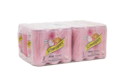 Schweppes - Pink Tonic 330ml 24 Dosen