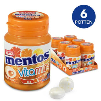 Mentos - Vitamins Gum 6 Pièces