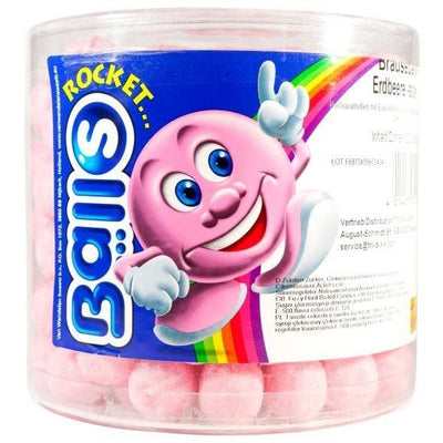 Van Wandelen Zure Aardbei kogels 200 Stück