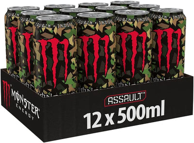 Monster - Assault 500ml 12 Canettes