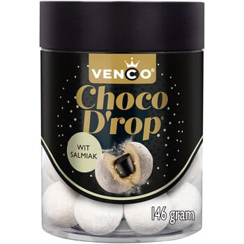 Venco - ChocoLakritz Wit Salmiak 146 Gram 6 Stück