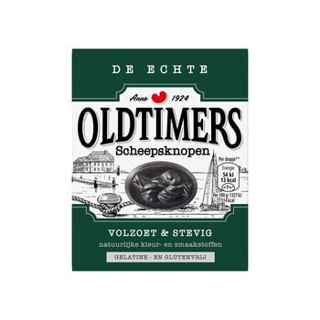 Oldtimers - Scheepsknopen 185 Gram 6 Pièces