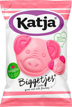 Katja - Biggetjes 125 Gram 22 Pièces