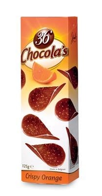 Hamlet - Chocola's Crispy Orange 125 Gram