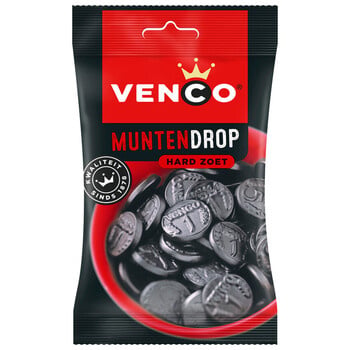 Venco - MuntenLakritz 120 Gram 12 Stück