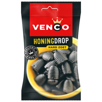 Venco - HoningLakritz 120 Gram 12 Stück