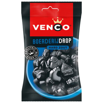 Venco - Eurolijn Boederijréglisse 120 Gram 12 Pièces