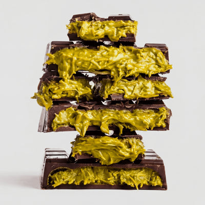Dubai Chocolat Reep Puur - Pistache Knafeh (220g) extra weergave